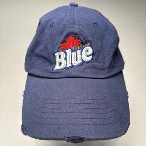 Labatt Blue Beer Distressed Baseball Hat